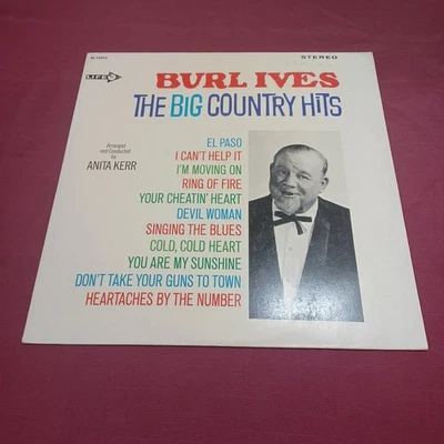 Burl Ives The Big Country Hits - 12” Vinyl Album DL 74972 - Image 1 of 4