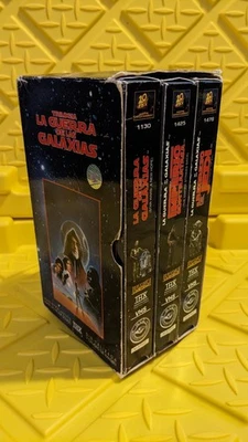 Star Wars Trilogy VideoVisa VHS La Guerra de las Galaxias 1995 Spanish SCARCE - Image 1 of 4
