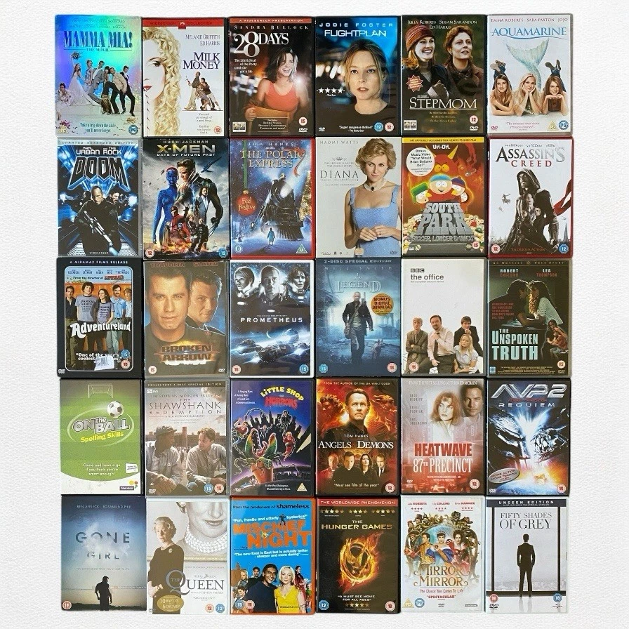 Pick & Mix DVDs – Kids, Disney, Action, Comedy, TV Series & Much More – 50p Each - Image 1 of 4