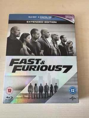 Fast And Furious 7 Extended Edition Blu-Ray New & Sealed - Image 1 of 3
