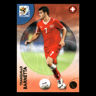 Cartão de futebol Tranquillo Barnetta #119 2010 Panini Copa do Mundo FIFA Helvetia - Imagem 1 de 3