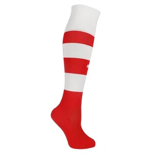 PUMA Hoop Knee High Socks Youth Boys Red Athletic Casual 895854-01-Y - Picture 1 of 4