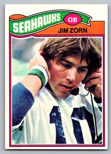 1977 TOPPS #65 JIM ZORN SEAHAWKS ROOKIE - Picture 1 of 3