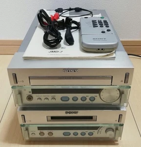 SONY Mini Component System JMD-7 Tuner CD Player HCD-SD1 MD Deck MDS-SD1 - Picture 1 of 11