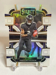 2023 Panini Select #9 Odell Beckham Jr. White Prizm Die Cut /199 - Bild 1 von 2