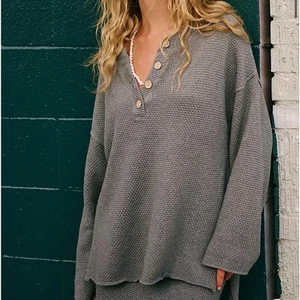 Pull boxy oversize Free People Beach Hailee - Photo 1/8