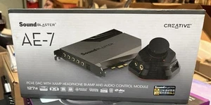 Creative Sound Blaster AE-7 Hi-Res Internal PCIe Sound Card, Quad-Core Processor - Afbeelding 1 van 3