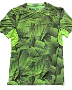 NIKE PRO Combat Mens Short Sleeve Compression Top Size Medium M Dri Fit VGC - Picture 1 of 8