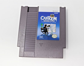 Tiny Toon Adventures: Cartoon Workshop (Nintendo NES, 1992) Authentic. Tested.