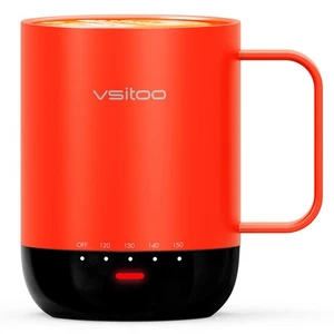 S3 14oz Tazza da Caffè Riscaldata,Tazza da Caffè Riscaldata con Auto-Sensing AI Riscalda Bevanda... - Foto 1 di 8