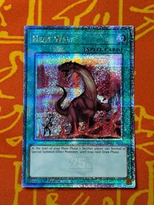 YUGIOH OLA DE CALOR CUARTO DE SIGLO SECRETO RARO RA03-EN058 - Imagen 1 de 2