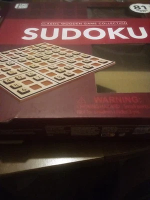 Classic Wooden SODUKU Board game - Image 1 of 3