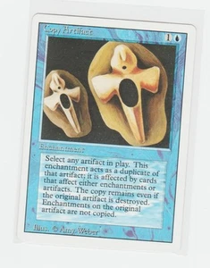 Magic the Gathering ~ MTG ~ 1x Copy Artifact ~ MP ~ REVISED - Picture 1 of 2