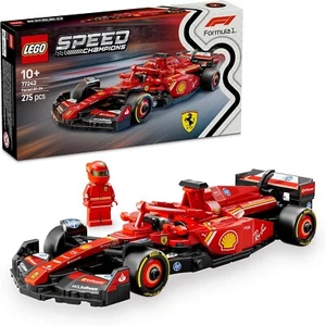 LEGO Ferrari SF-24 F1 Car Toy with Driver Minifigure – Gift for Kids & Adults - Picture 1 of 1