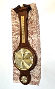 Wetterstation Thermometer Barometer Handarbeit Holz Hydrometer Nr. 9 - Bild 1 von 5