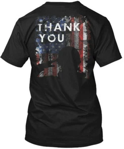 Veteran Thank You T-Shirt Made in the USA Size S to 5XL - Picture 1 of 1