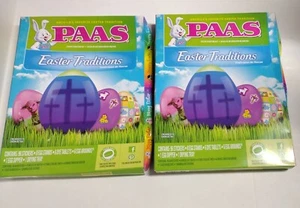Easter Traditions Egg Color Kit Dye 1 ungeöffnet mit 96 Stickern dabei - Bild 1 von 8