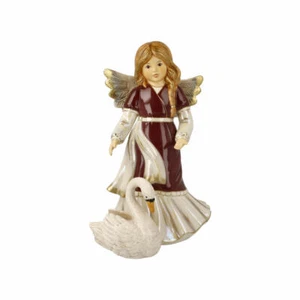 Goebel Angel Wdzięczny przyjaciel łabędzia, figurka dekoracyjna, kamionka, kolor roczny, 26 cm - Zdjęcie 1 z 6