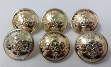 Genuine Canadian Issue 1st Grenadier Guards 25mm Large Dress Buttons ASBT74