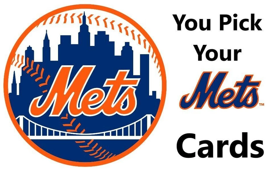 You Pick Your Cards - New York Mets Team - Baseball Card Selection - Image 1 of 1
