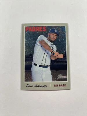 2019 Topps Heritage Eric Hosmer Chrome THC-457 /999 Padres - Image 1 of 2