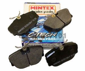 New! BMW C-TECH RACING FRONT BRAKE PAD SET (4) MINTEX MDB1401 M1155 34111156898 - Picture 1 of 1