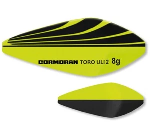 Cormoran Innerline Trout Spoon Toro ULi 2 - 4.4 chartreuse / bl. Forellenblinker - Bild 1 von 1