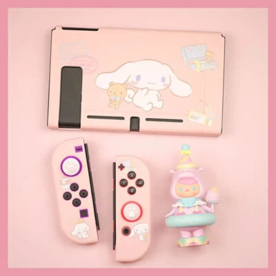 Cinnamoroll Cute Pink Case Cover for Nintendo Switch Console Jon-Cons Protector - Image 1 of 4