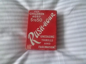 UNIVERSAL PUBLICATIONS RUSH HOUR CARD GAME EXCELLENT CONDITION & INSTRUCTIONS - Picture 1 of 4