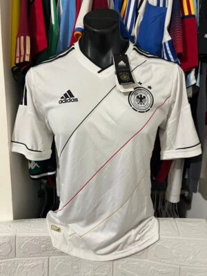 Camiseta/camiseta de fútbol Alemania visitante 2012-13 euros original nueva en etiquetas Foto 1 de 4