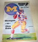 Michigan Football Guide UofM vs Ohio State, Nov. 23, 1991 fan guide