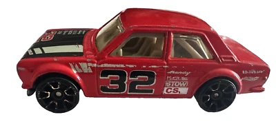 Hot Wheels Mattel Datsun Bluebird 510 2012 más rápido que nunca #32 rojo Malasia D41 Foto 1 de 4