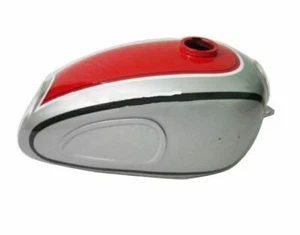 New Horex Regina Red & Silver Painted Gas Petrol Tank Reproduction ECs - Picture 1 of 5