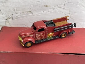 HIGH SPEED 1948 TASK MASTER NO HF 434 RED DIECAST FIRE TRUCK NO 1 FIRE DEPT NICE - Picture 1 of 5