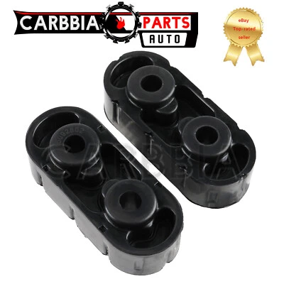 Soporte de montaje aislador de suspensión de escape para GMC 99-17 Sierra 1500 2500 3500 2 piezas Foto 1 de 4