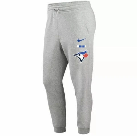 Nike Toronto Blue Jay Jogger Sweatpants Grey Mens Sz S N804-06G MLB Baseball New Cover