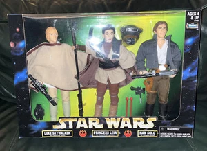 MIB STAR WARS Action Collection 12" Luke Skywalker Princess Leia Han Solo KENNER - Picture 1 of 5