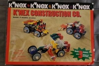 K'NEX Construction Co. Building Set 13106 Rare Complete Toy Set - Image 1 of 3