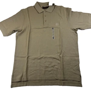 Vintage Timberland Weathergear Polo Shirt Men's Medium Olive Green Golf Tennis - Picture 1 of 8