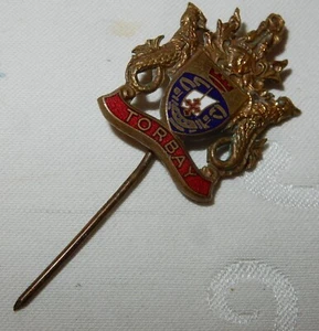BONITA INSIGNIA PIN PALO ESMALTE TORBAY NÁUTICO MARTIME MAVAL ESMALTE AZUL MARINO VINTAGE - Imagen 1 de 3