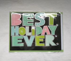 BIGLIETTO DI AUGURI FATTO A MANO 3D MIGLIORE VACANZA DI SEMPRE, 6" X 8" - Foto 1 di 2