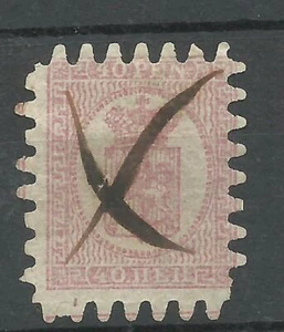 FINNLAND YV # 4, STIFTSTEMPEL - Bild 1 von 1