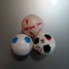 Lotto 3 palloni Subbuteo