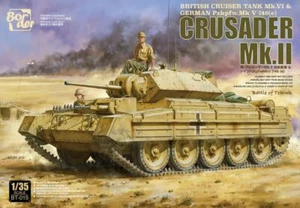 Border BT-015 1/35 British Cruiser Tank Crusader Mk.II - Imagen 1 de 5