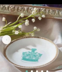 Platillo de plato pequeño Fortnum & Mason Platinum Jubilee 12 cm Queen Elizabeth - Imagen 1 de 1