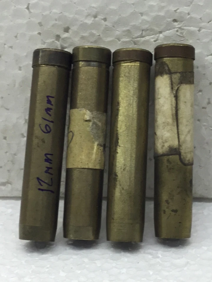 X4 Lote VW 1600 Beetle Bug Bus Ghia 1200cc 1300 1500 Válvula Guía Latón Foto 1 de 1