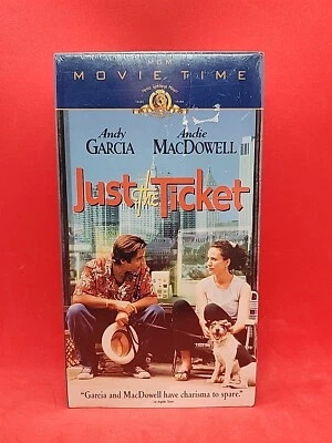 Just the Ticket NEW VHS 1999 Andie MacDowell Andy Garcia Factory Sealed Foto 1 de 4