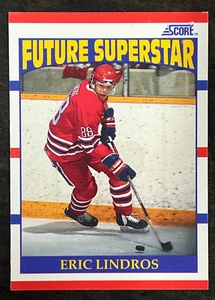 1990 Score Future Superstar Eric Lindros RC #440 - EX-NM - Picture 1 of 2