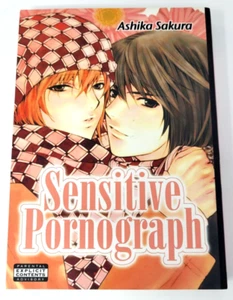Sensitive Pornograph - Manga Graphic Novel - Ashika Sakura - 801 Media - EUC - Bild 1 von 6