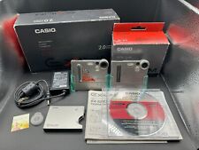 CASIO EXILIM EX-M1 EX-M2 Digital camera Charging Cradle silver Junk As is